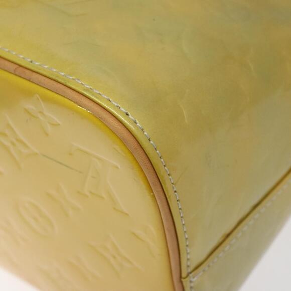 LOUIS VUITTON Monogram Vernis Houston Hand Bag Gris M91053 - Picture 15 of 16